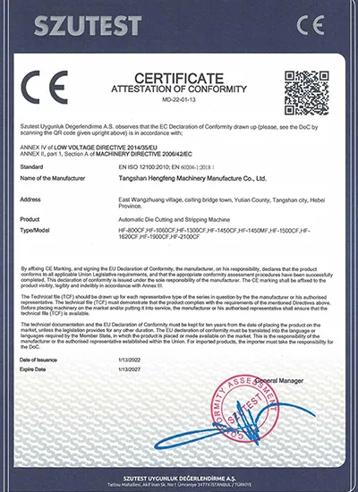 Certifications